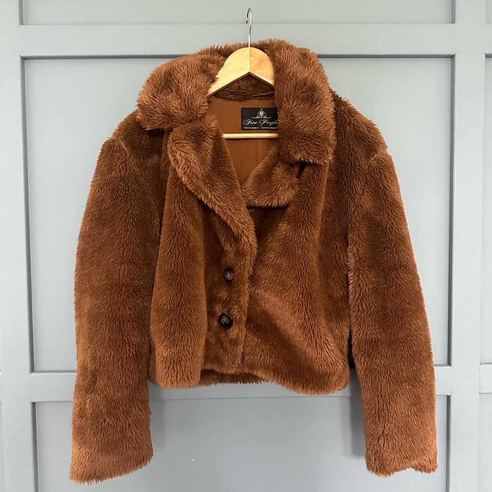 Free People Teddy Bear Jacket